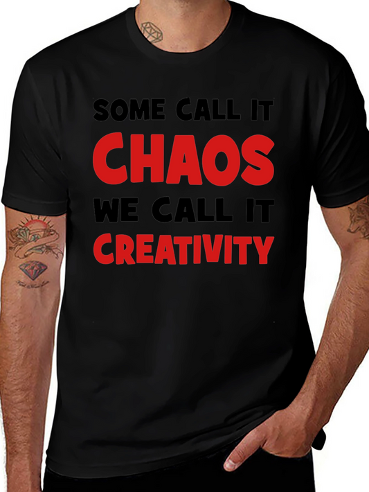 Chaos Creativity Graphic Tee - Black