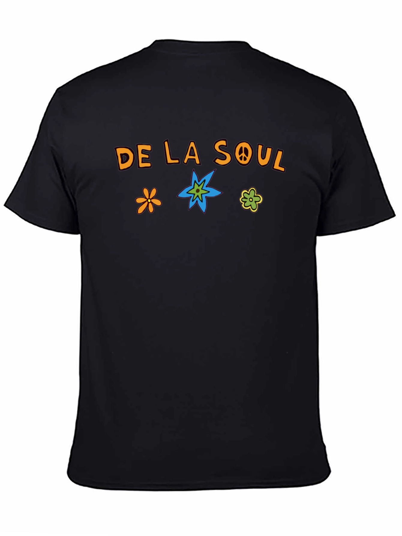 De La Soul Graphic T-Shirt - Black Cotton Tee