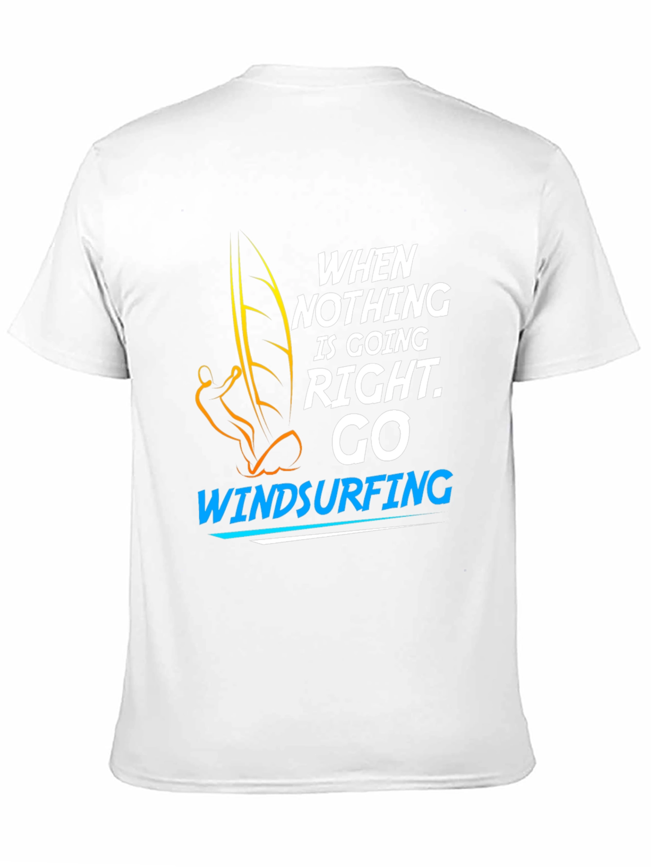 Windsurfing Graphic Tee: When Nothing Goes Right