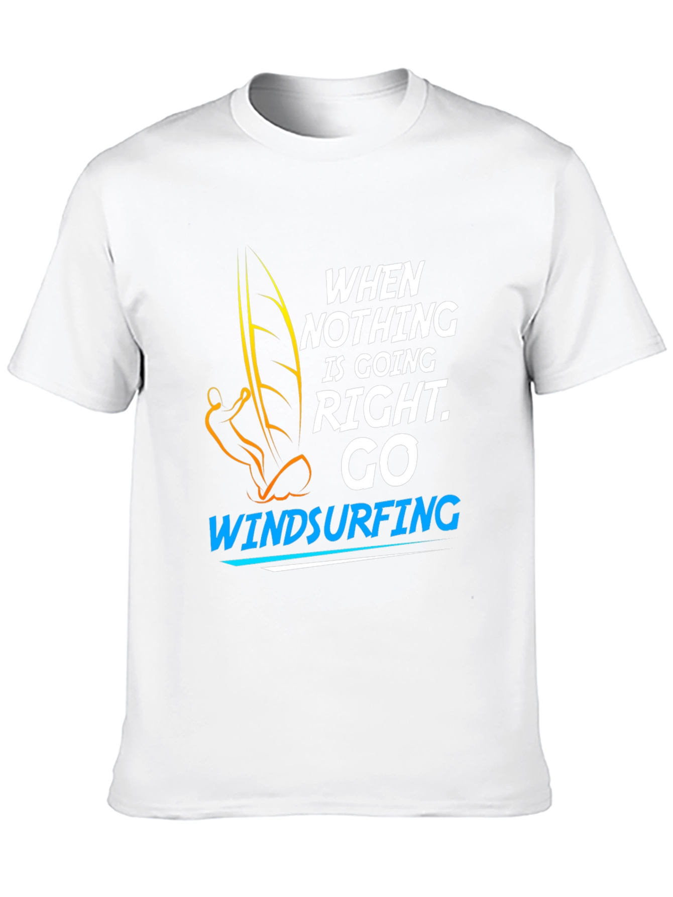 Windsurfing Graphic Tee: When Nothing Goes Right