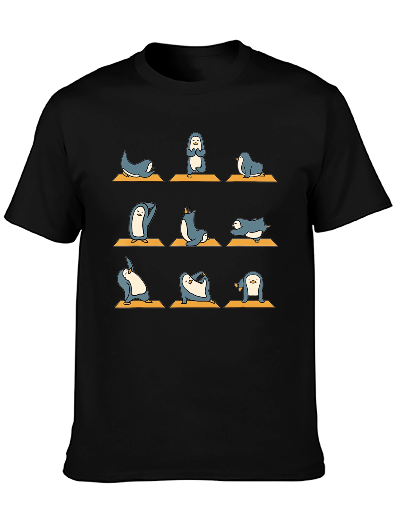 Yoga Penguin Graphic Tee