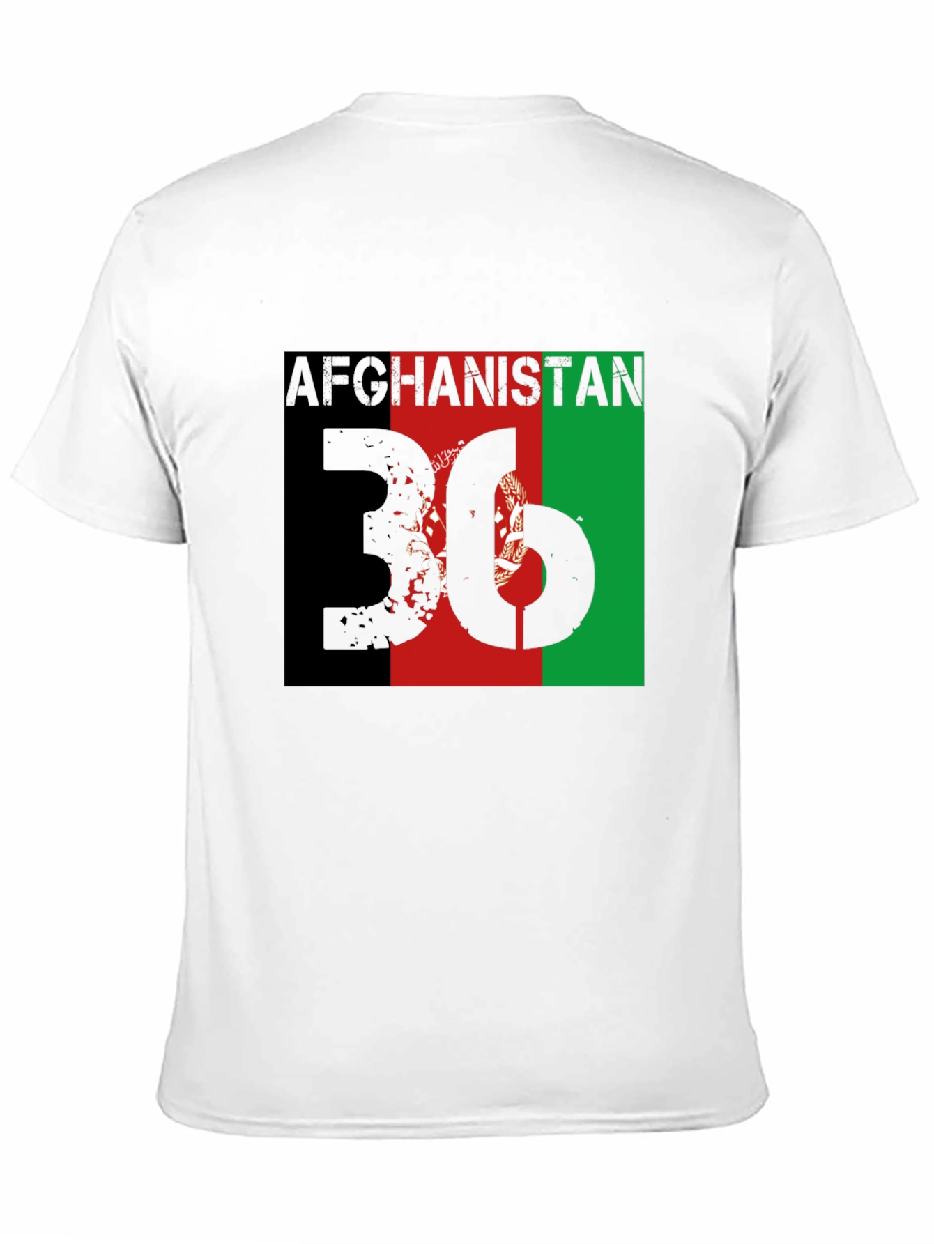 Afghanistan Flag T-Shirt - Patriotic Afghan Pride Tee