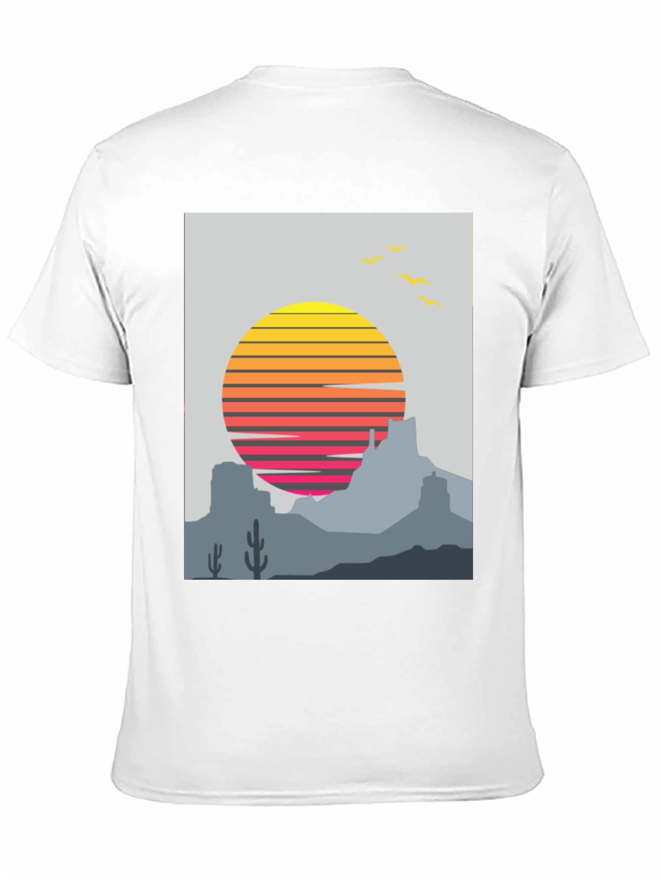 Retro Desert Sunset T-Shirt