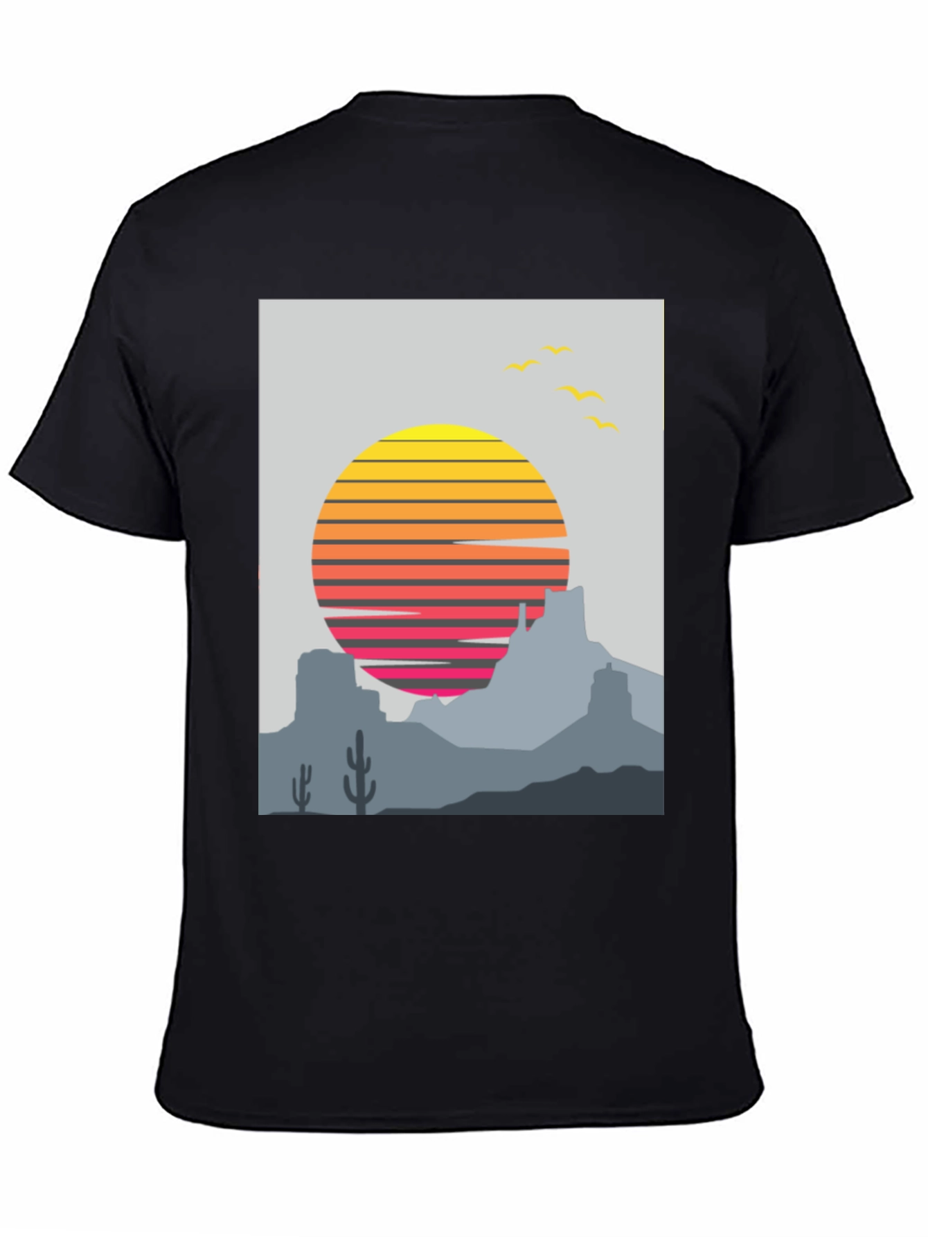 Retro Desert Sunset T-Shirt