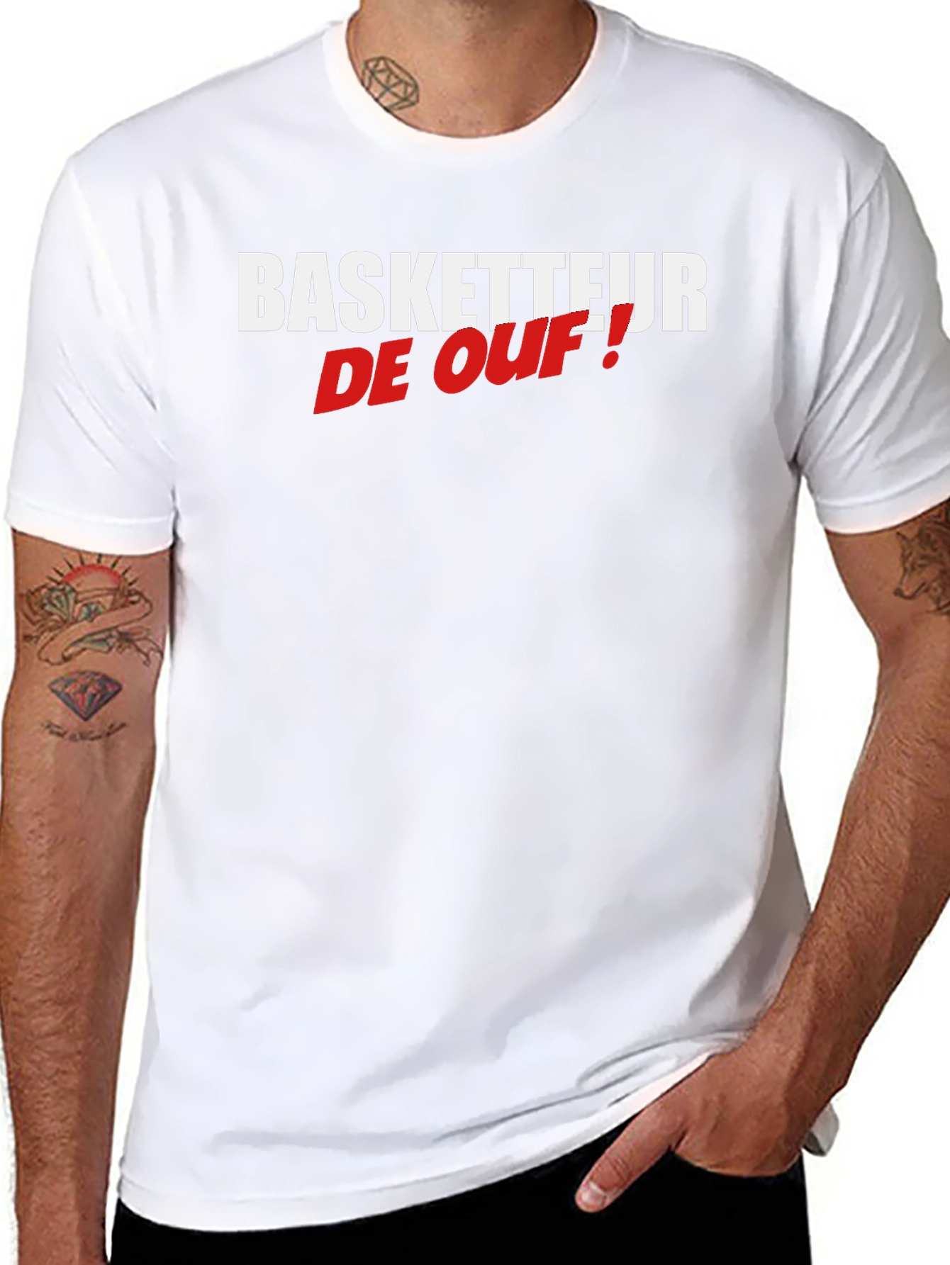 BASKETTEUR DE OUF! Graphic Tee