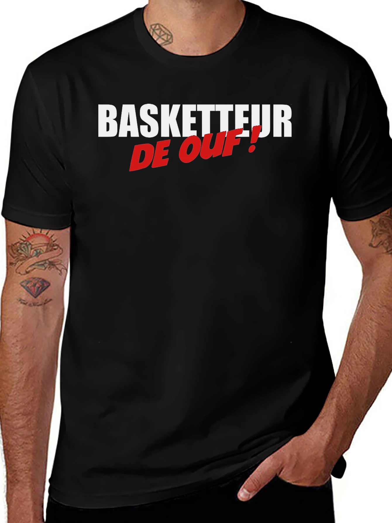 BASKETTEUR DE OUF! Graphic Tee