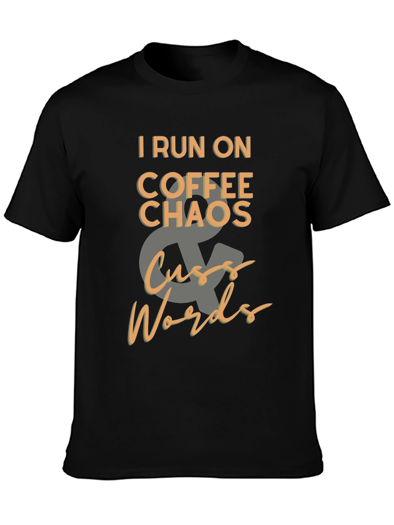 Coffee Chaos & Cuss Words T-Shirt