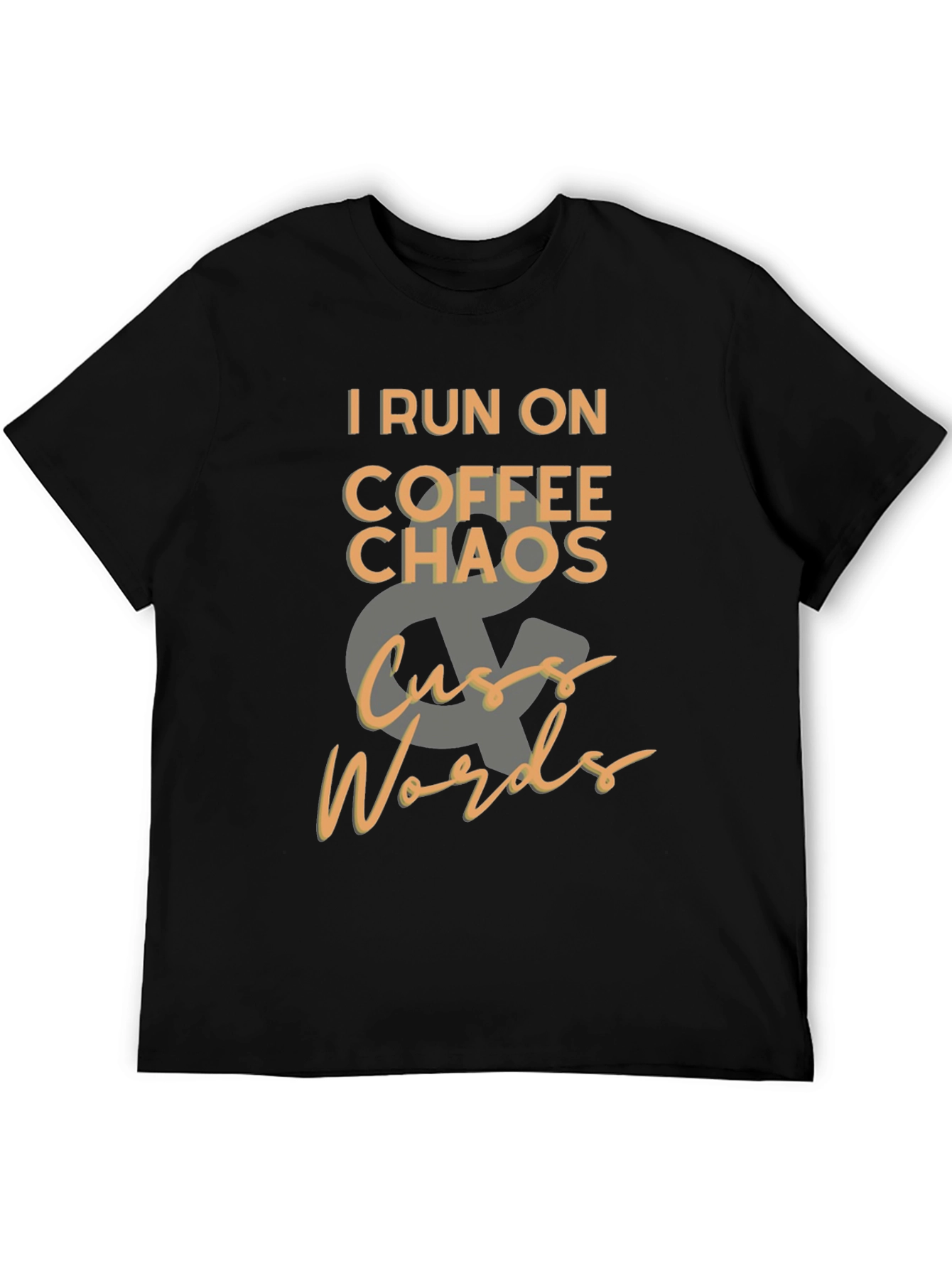 Coffee Chaos & Cuss Words T-Shirt