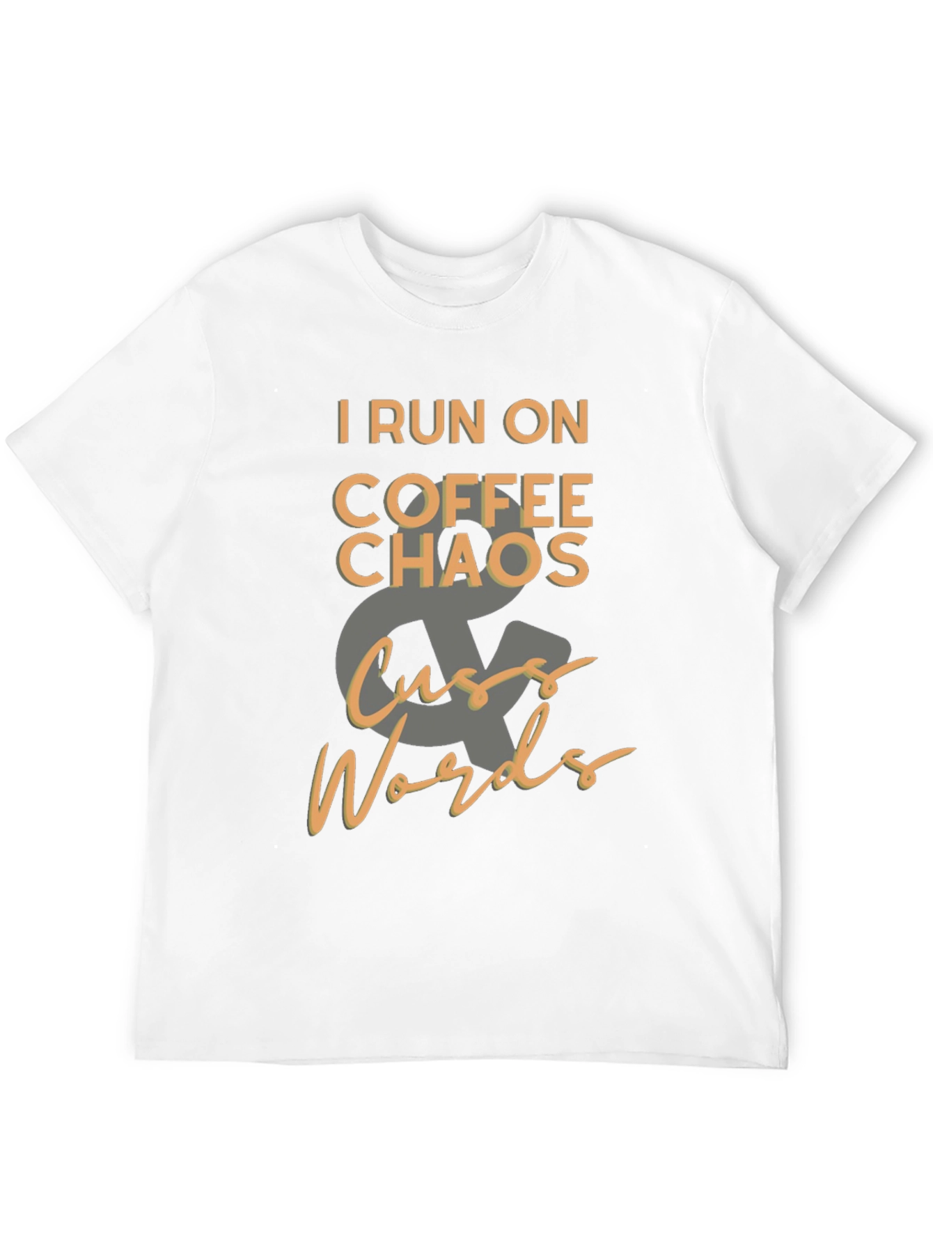 Coffee Chaos & Cuss Words T-Shirt