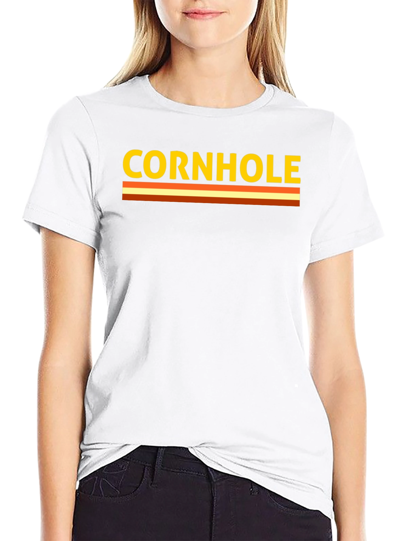 Cornhole Graphic Tee - Casual Style