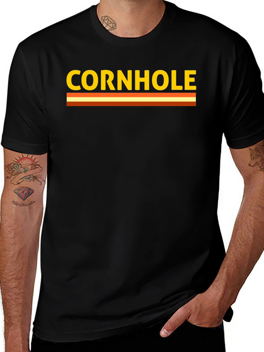 Cornhole Graphic Tee - Casual Style