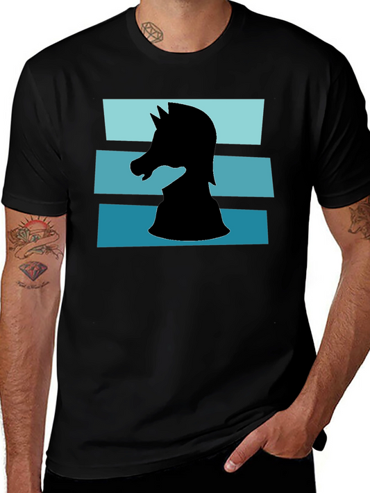 Chess Knight T-Shirt - Retro Style Graphic Tee