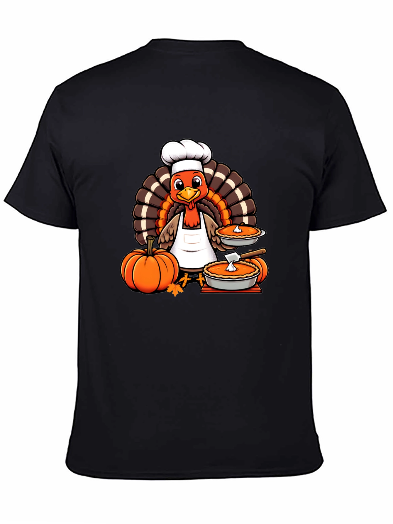 Thanksgiving Turkey Chef T-Shirt