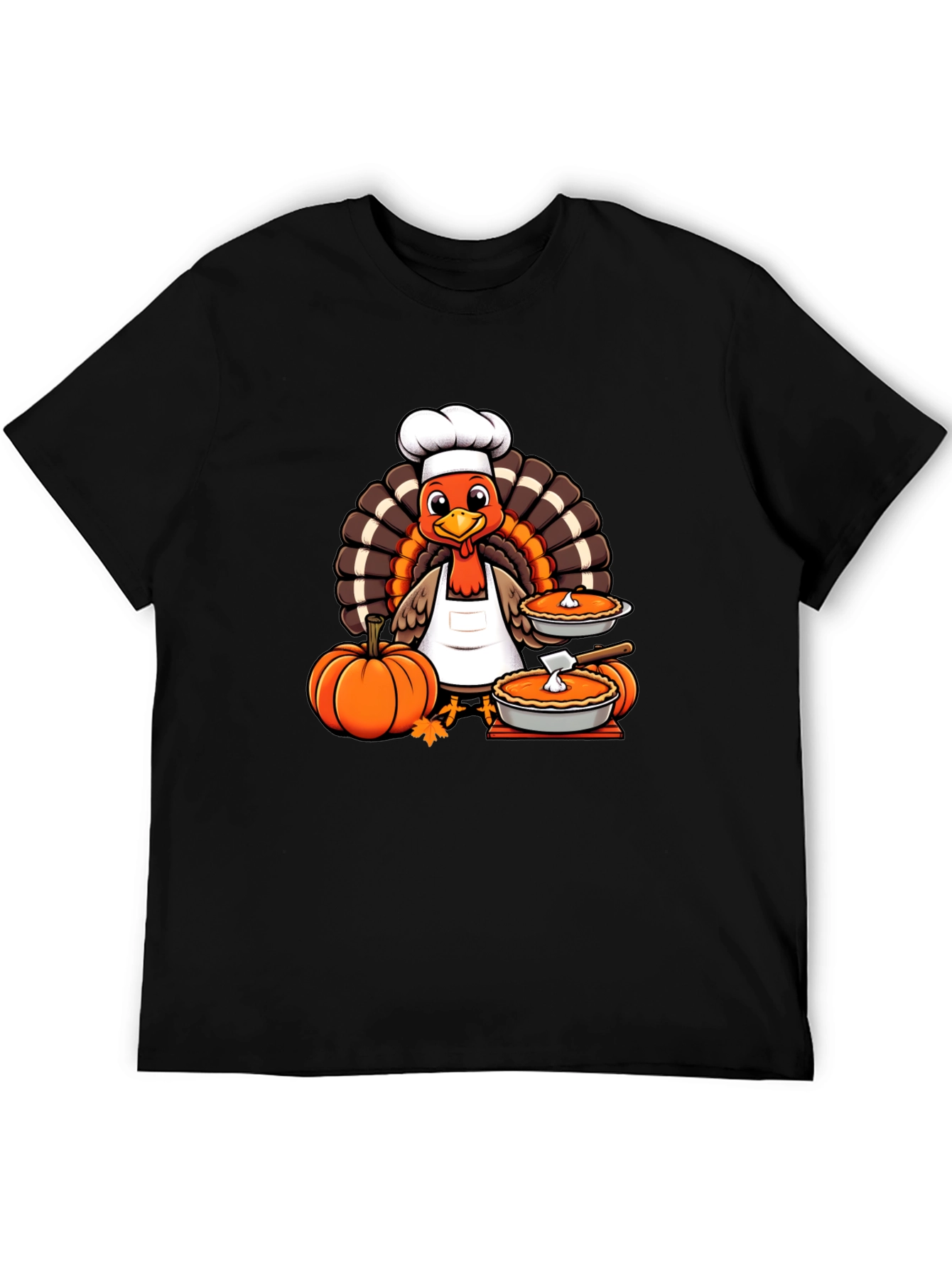 Thanksgiving Turkey Chef T-Shirt