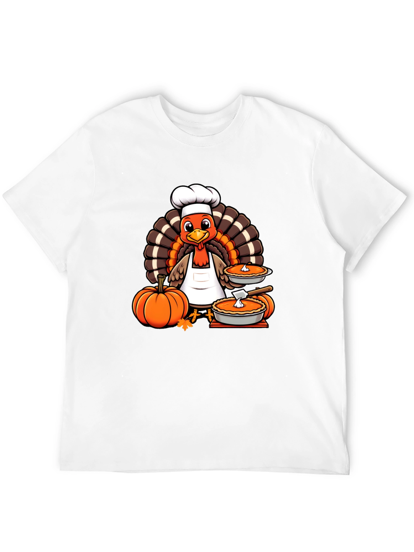 Thanksgiving Turkey Chef T-Shirt