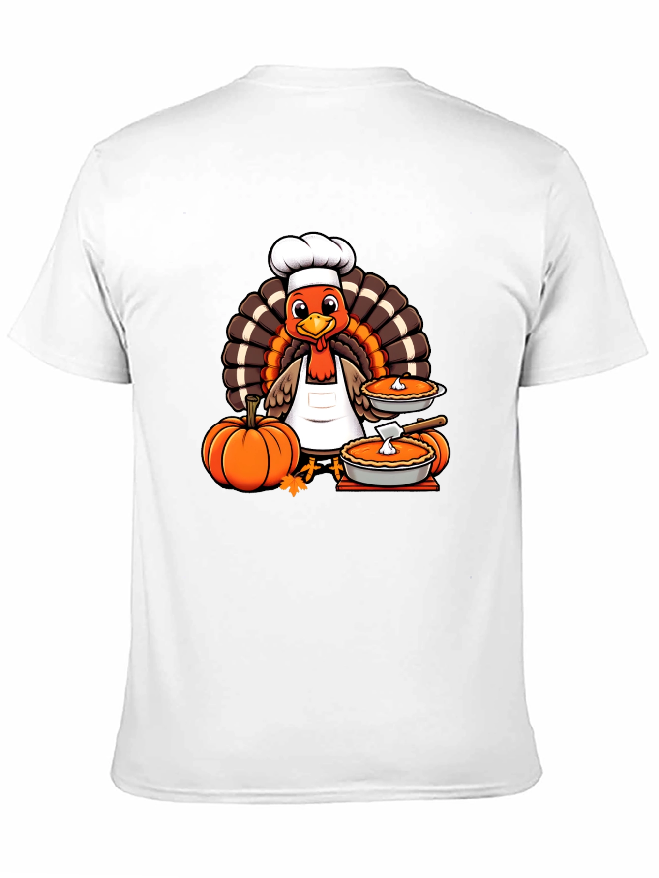 Thanksgiving Turkey Chef T-Shirt