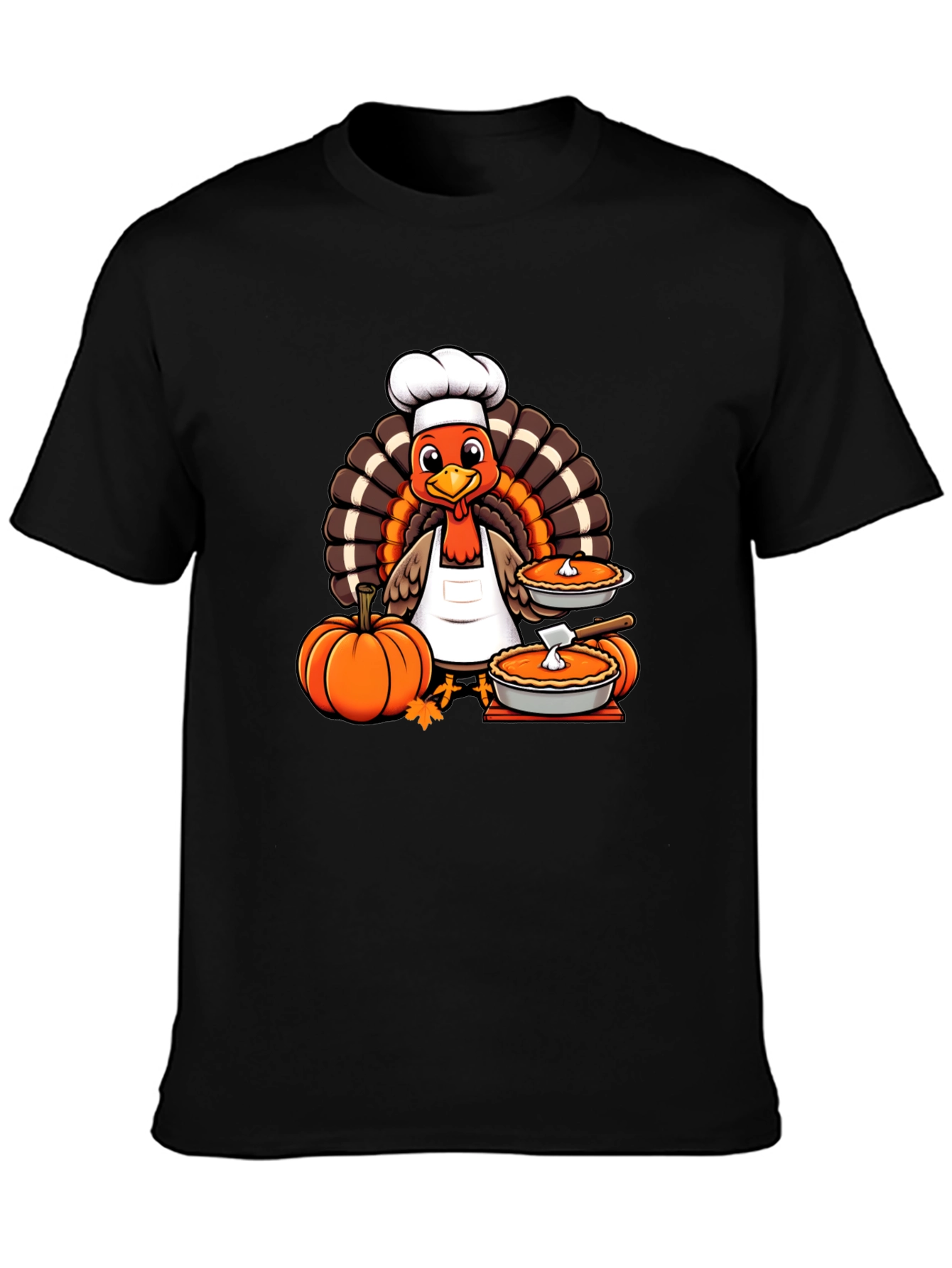 Thanksgiving Turkey Chef T-Shirt