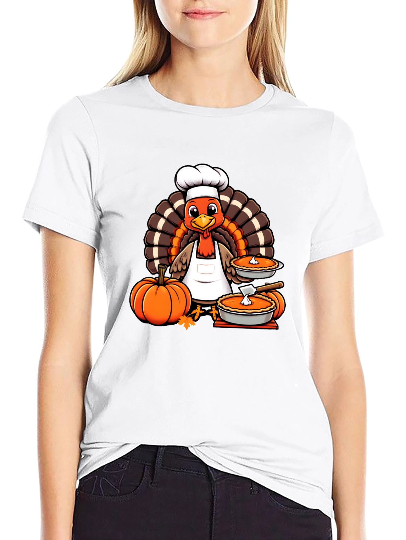 Thanksgiving Turkey Chef T-Shirt