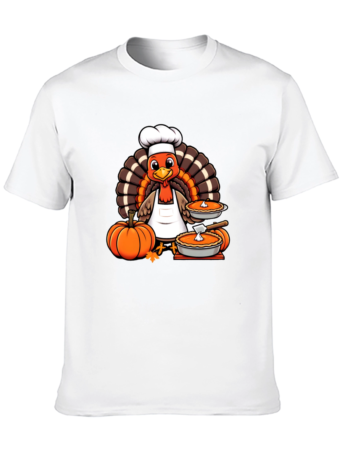 Thanksgiving Turkey Chef T-Shirt