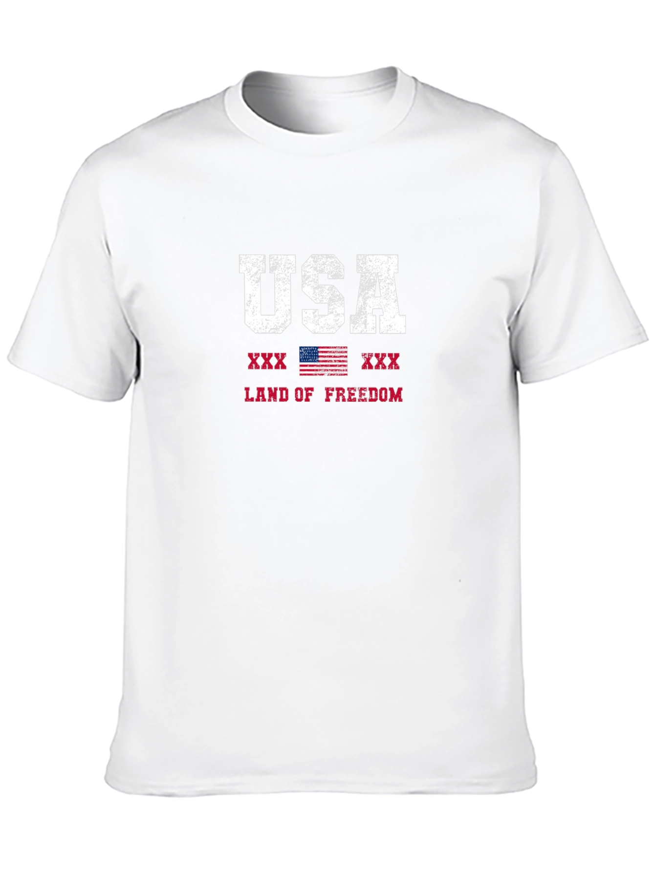 USA Land of Freedom Patriotic T-Shirt