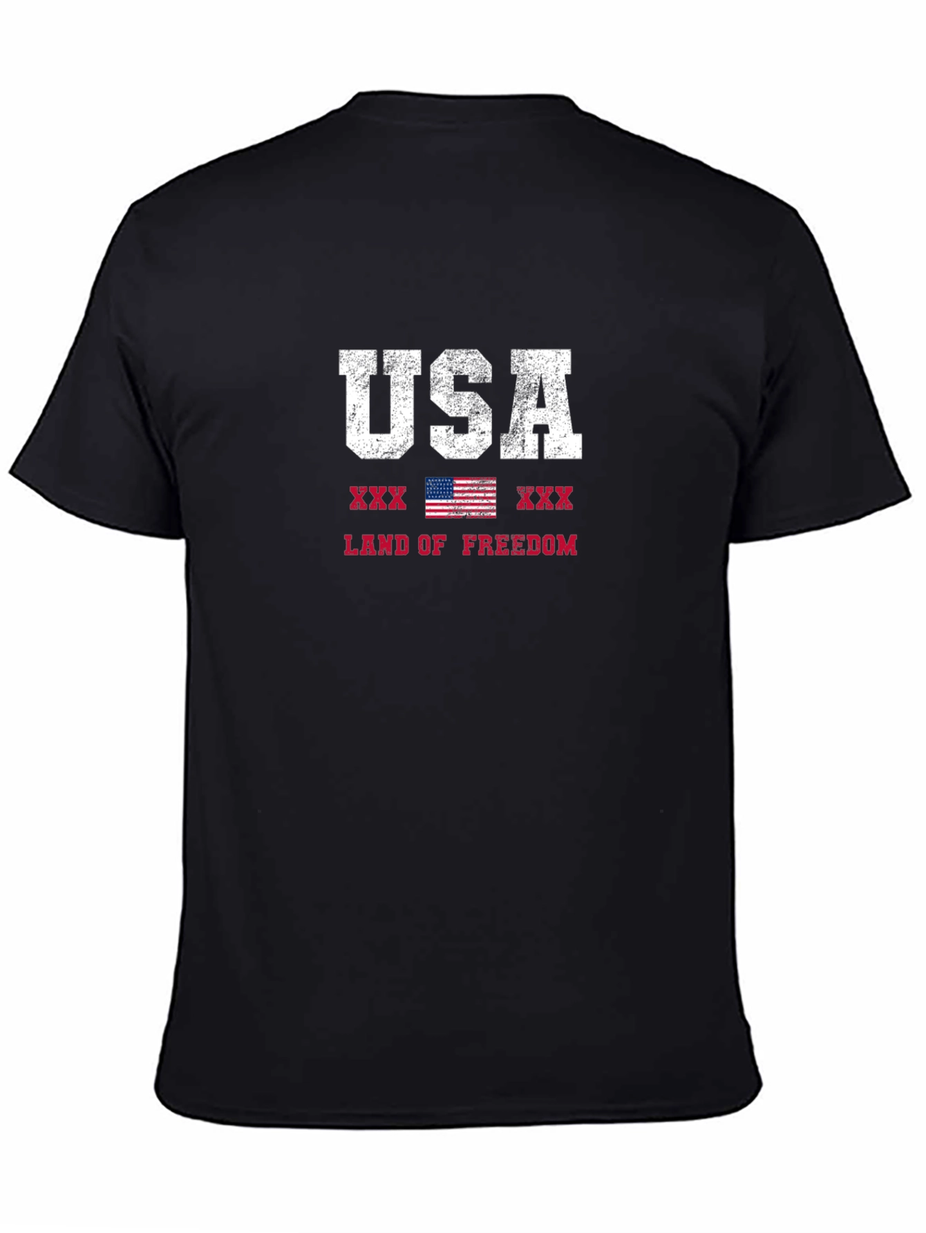 USA Land of Freedom Patriotic T-Shirt