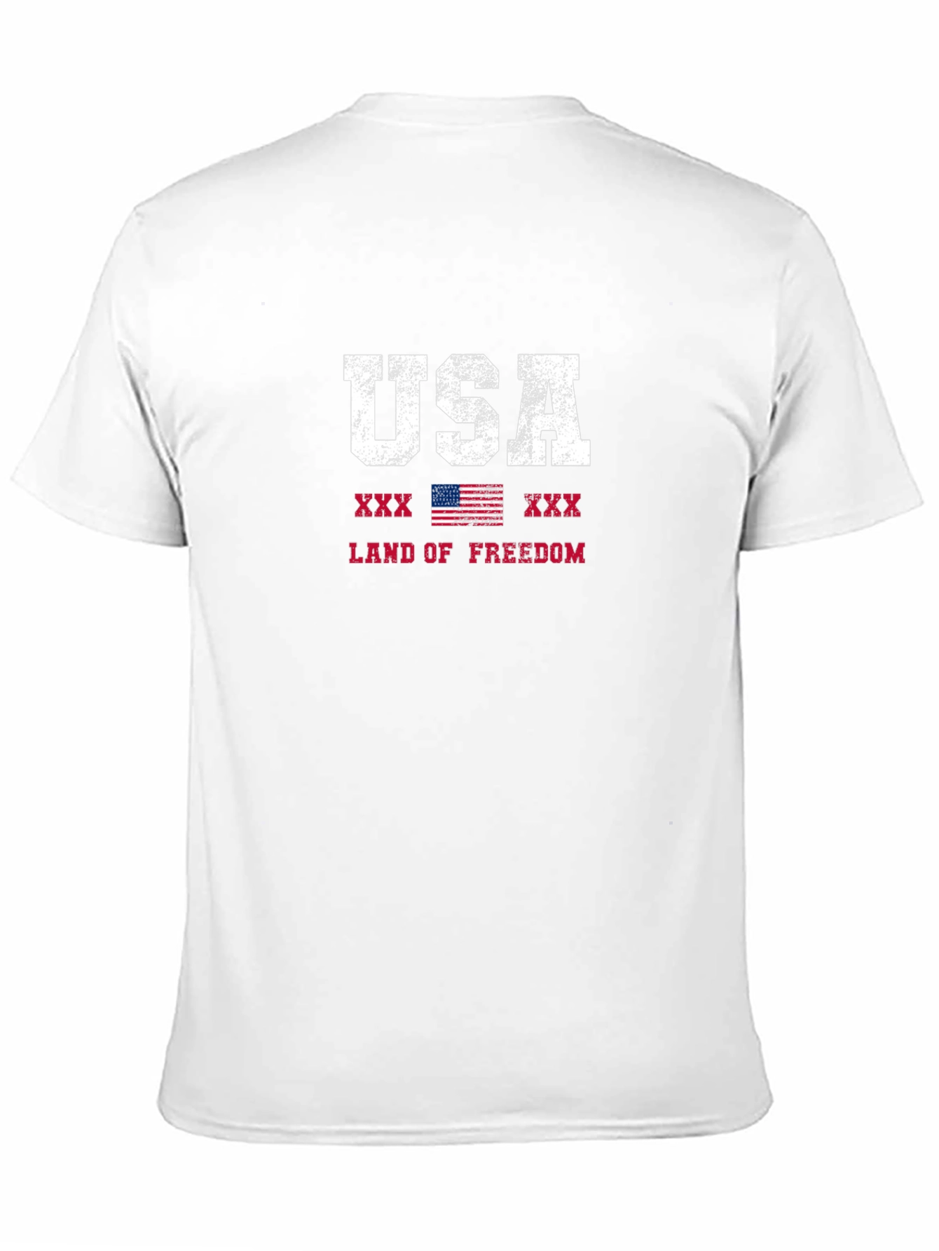 USA Land of Freedom Patriotic T-Shirt