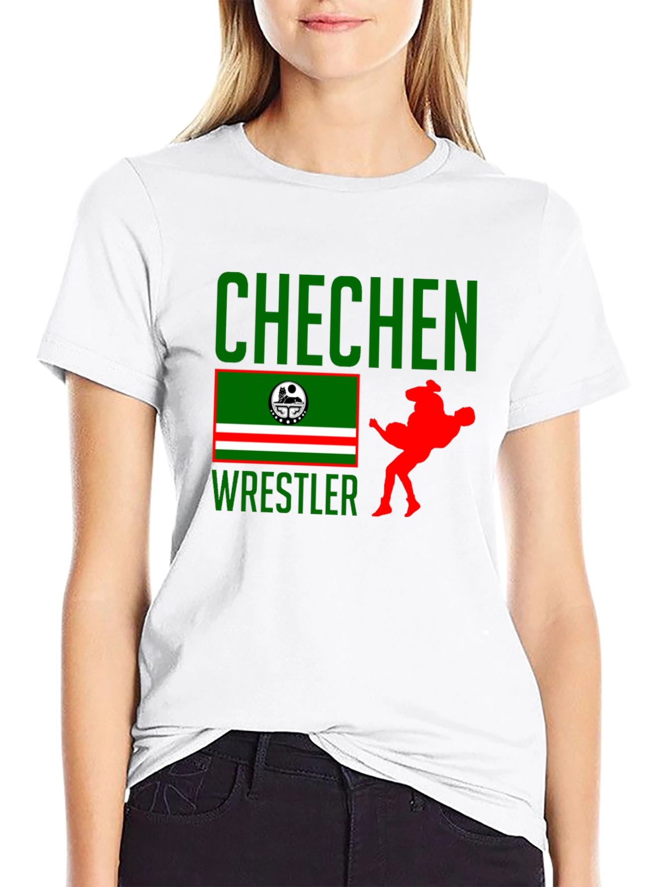 Chechen Wrestler Graphic Tee