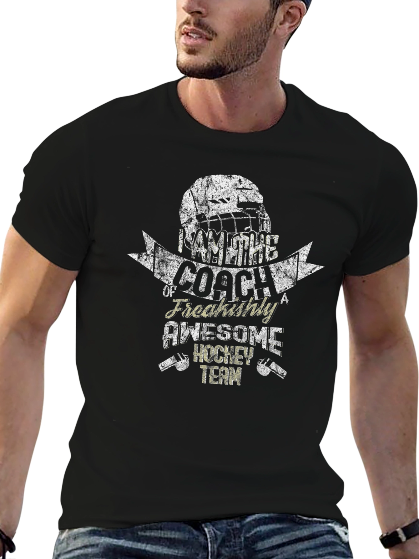 Awesome Hockey Coach T-Shirt