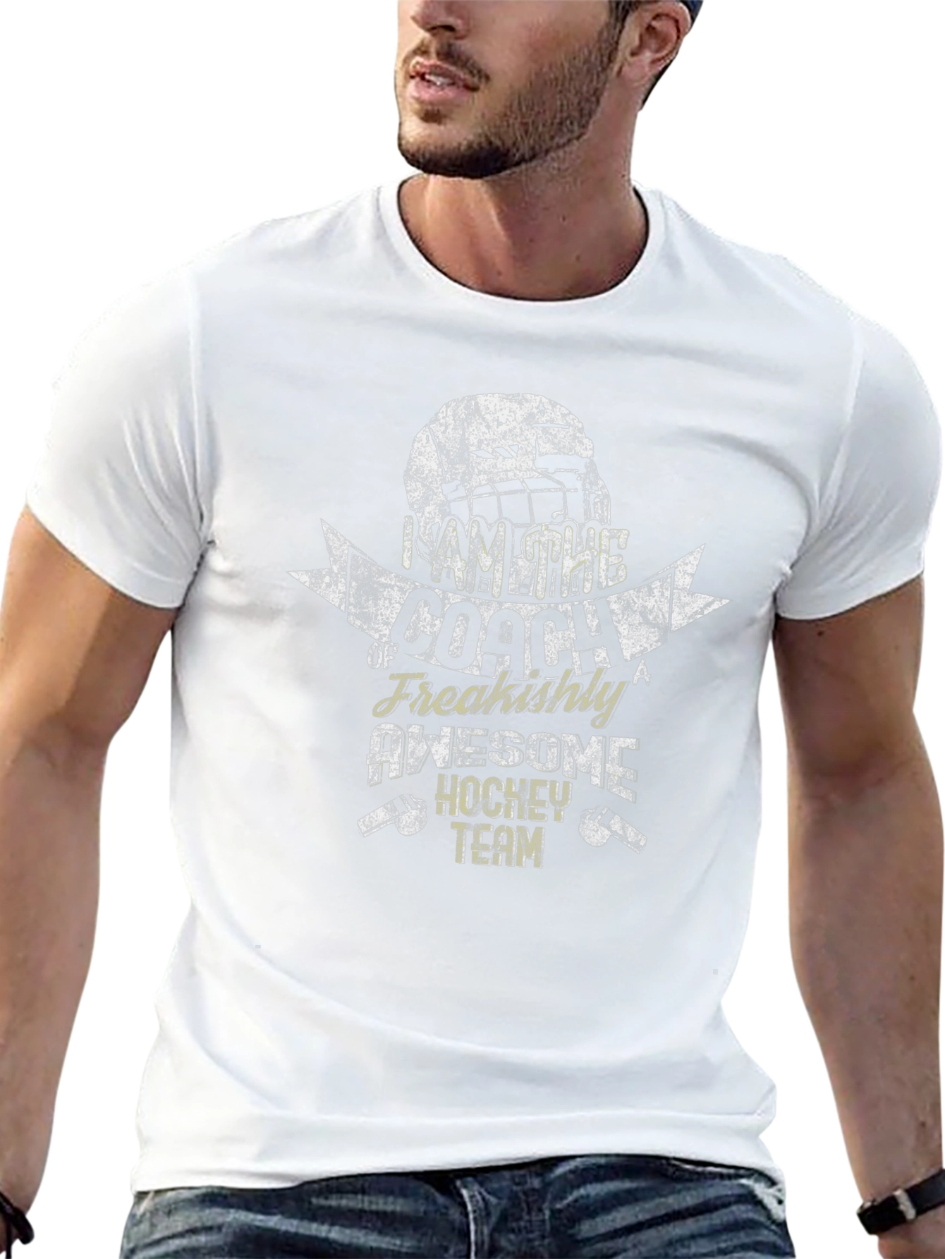 Awesome Hockey Coach T-Shirt