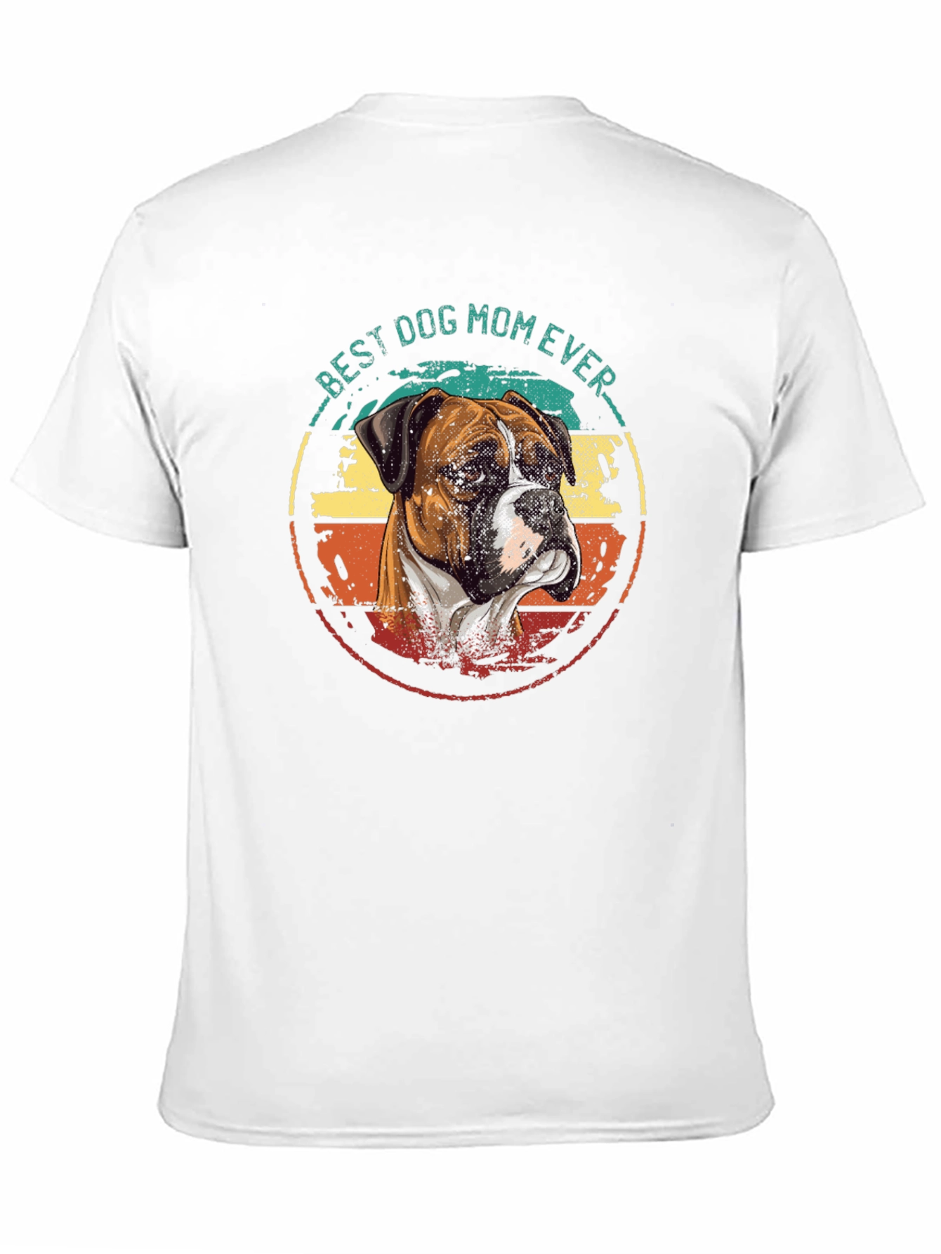 Best Dog Mom Ever - Boxer Graphic T-Shirt
