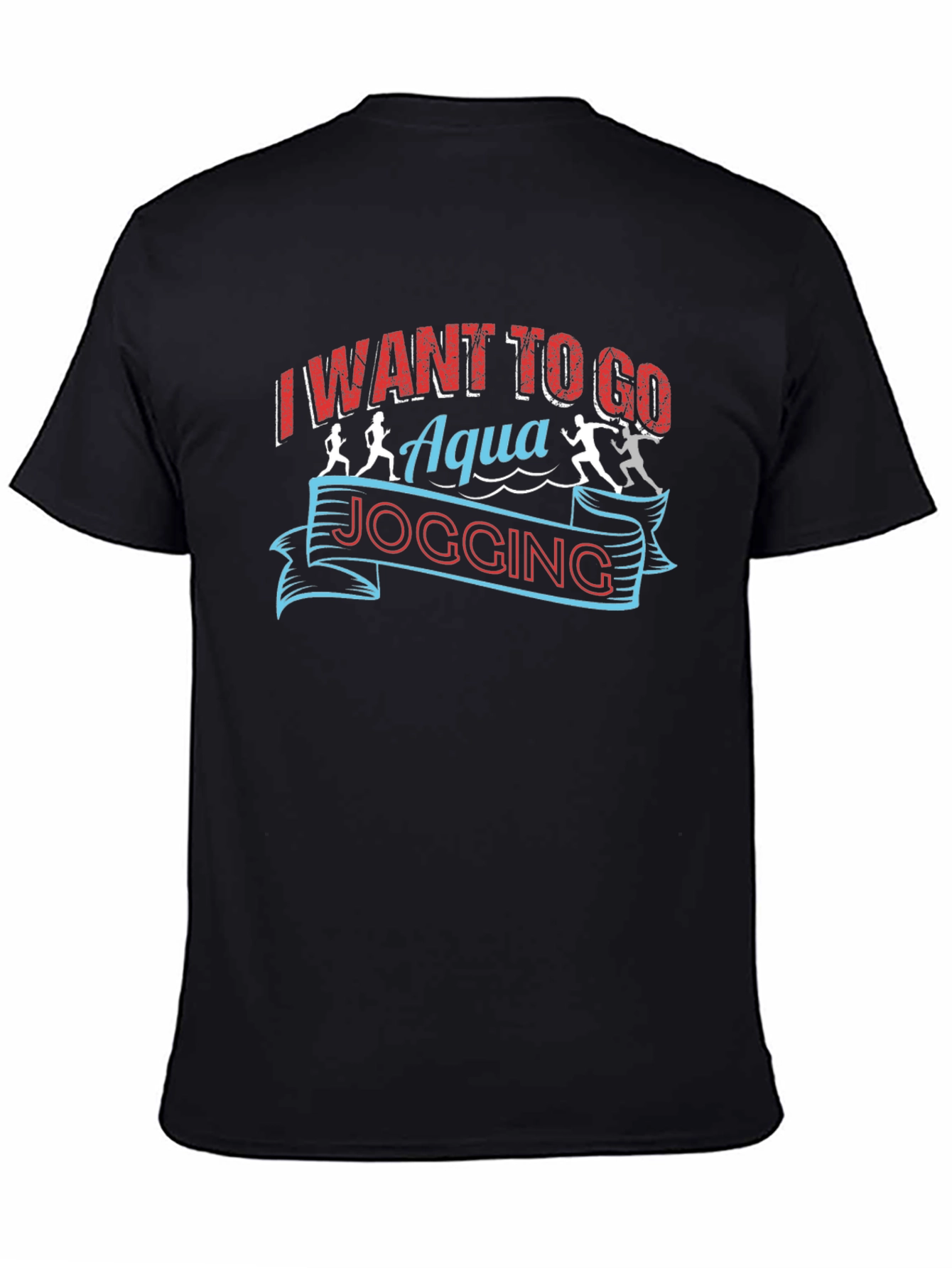 Aqua Jogging Graphic Tee