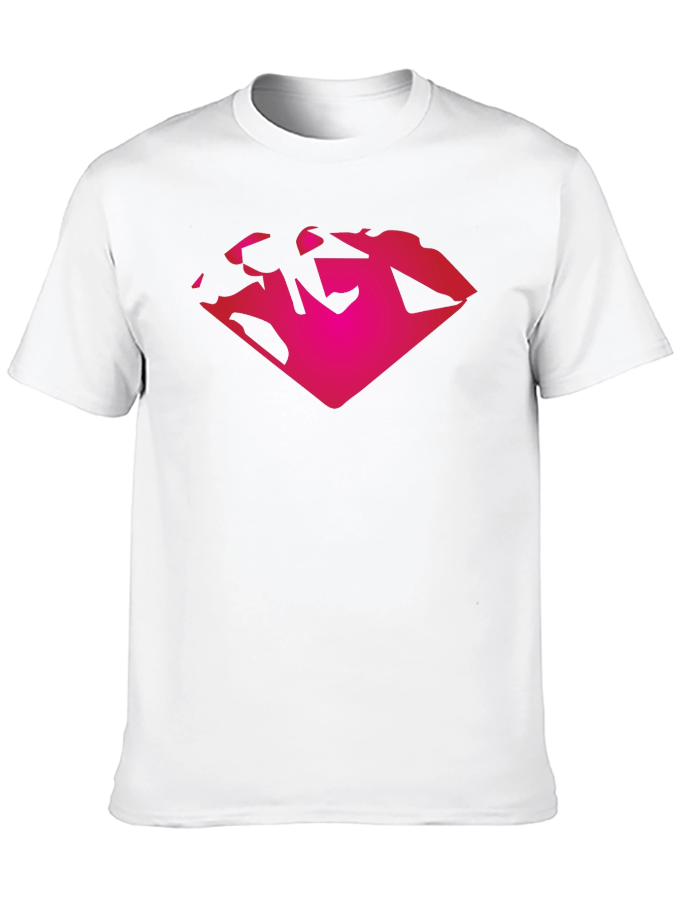 Diamond Graphic Black T-Shirt Casual Wear