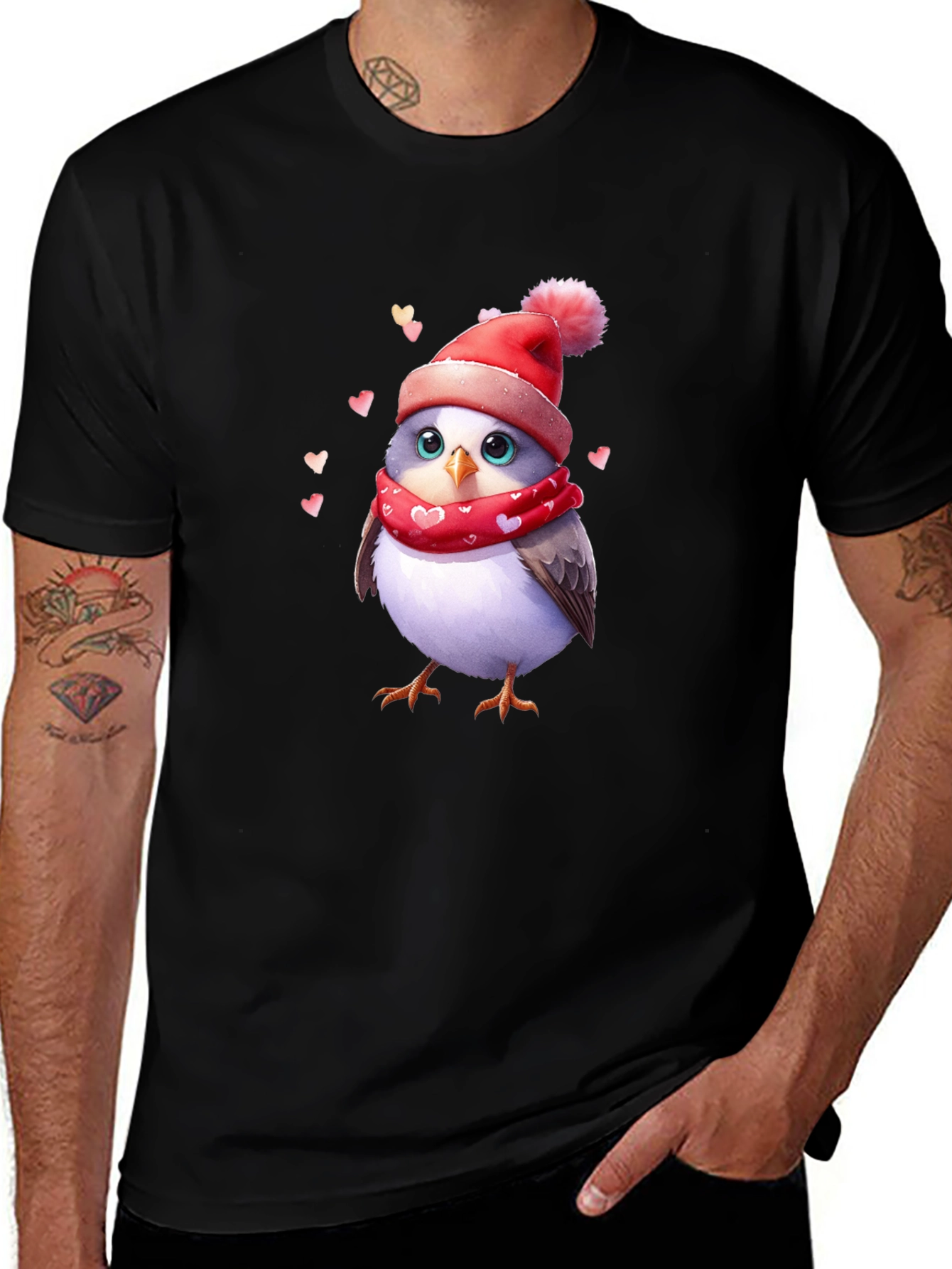 Cute Valentines Owl T-Shirt