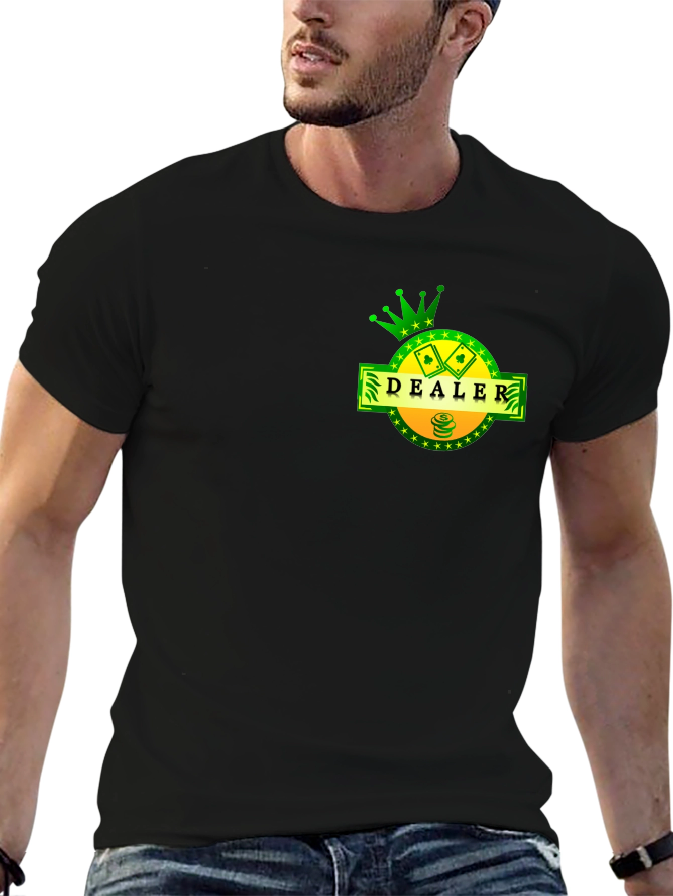 Dealer T-Shirt - Casino Gaming Tee