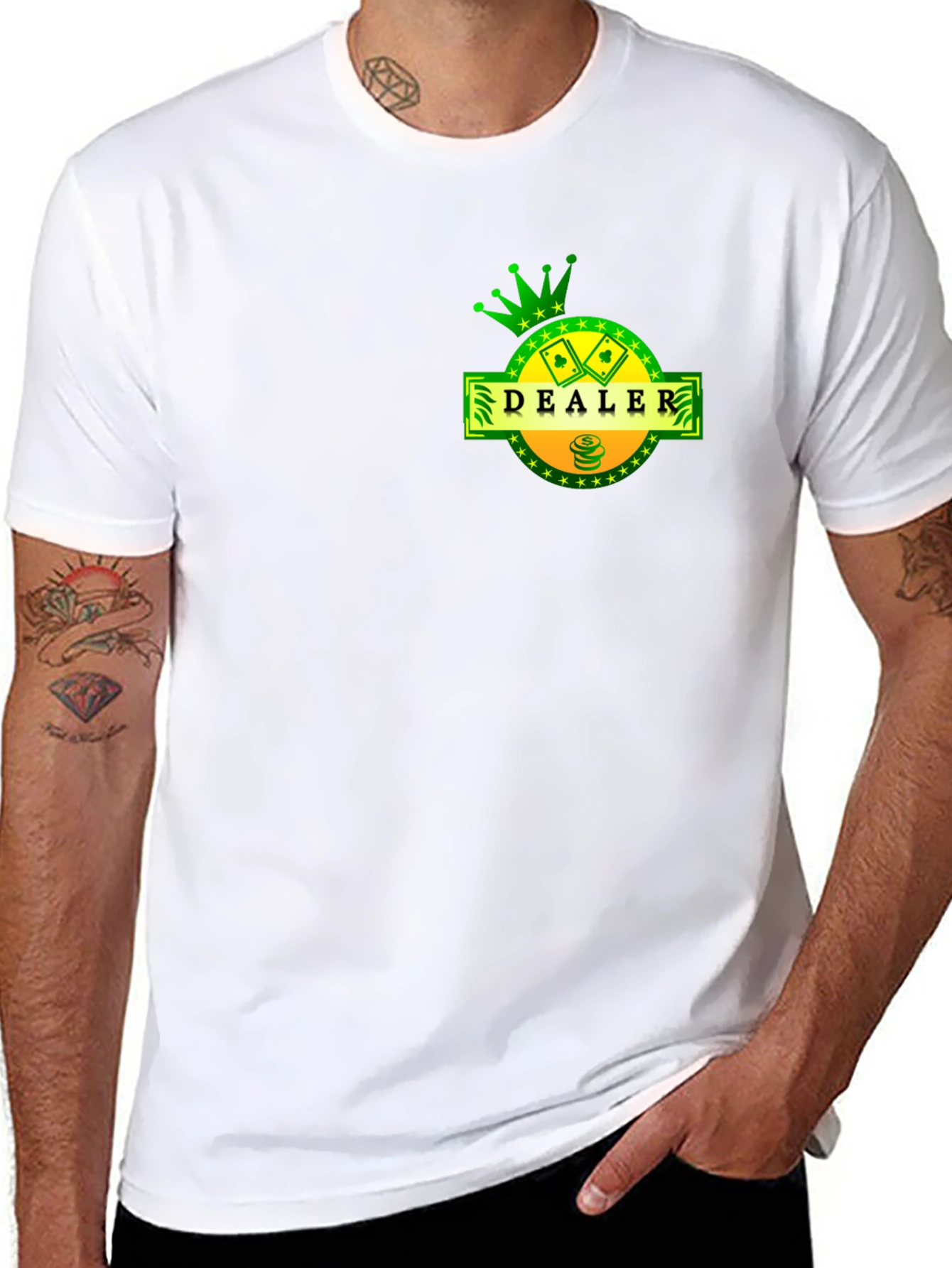 Dealer T-Shirt - Casino Gaming Tee