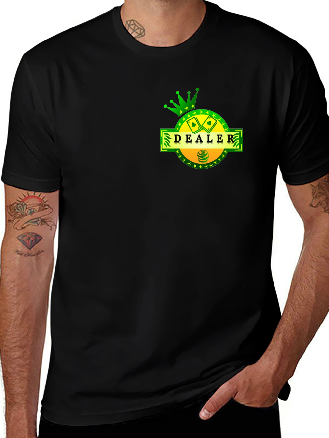 Dealer T-Shirt - Casino Gaming Tee
