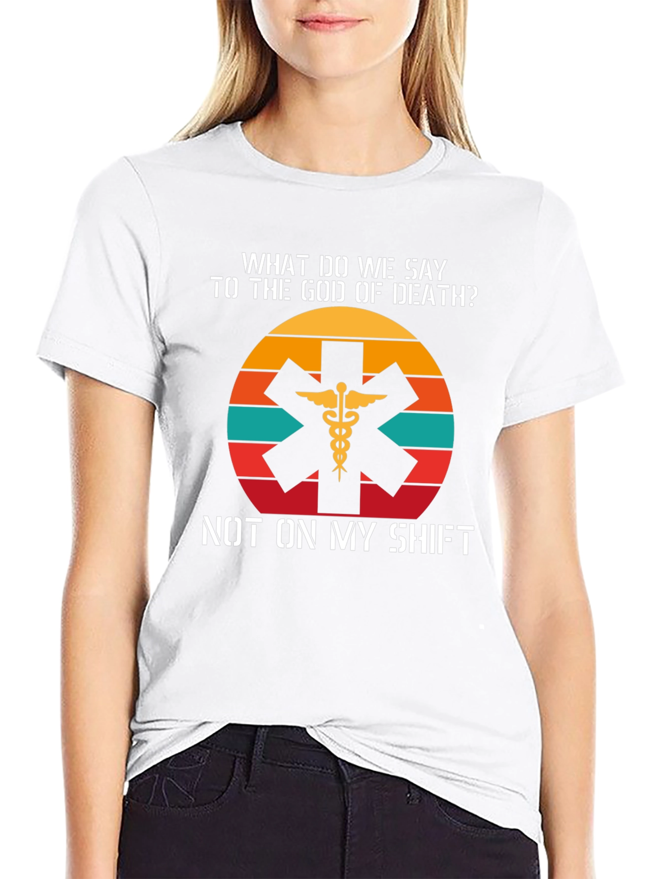 EMS T-Shirt: Not On My Shift Retro Design