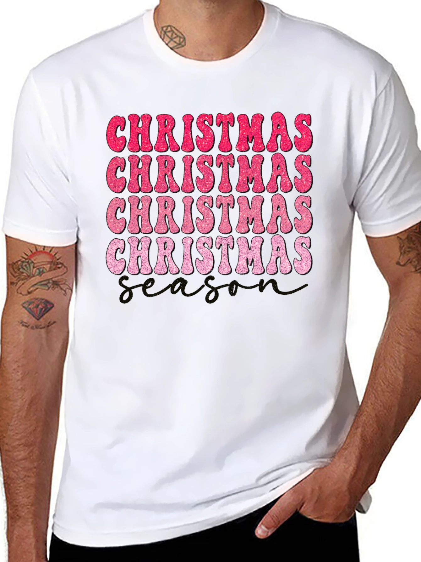 Christmas Sparkle T-Shirt - Festive Holiday Tee