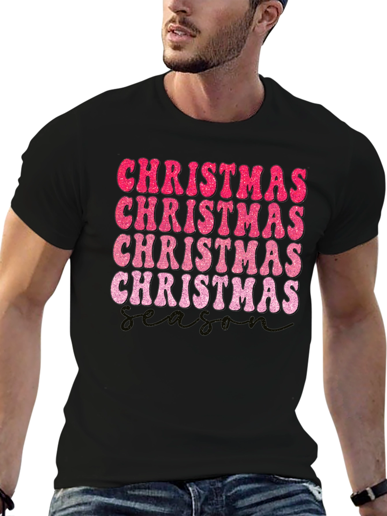 Christmas Sparkle T-Shirt - Festive Holiday Tee