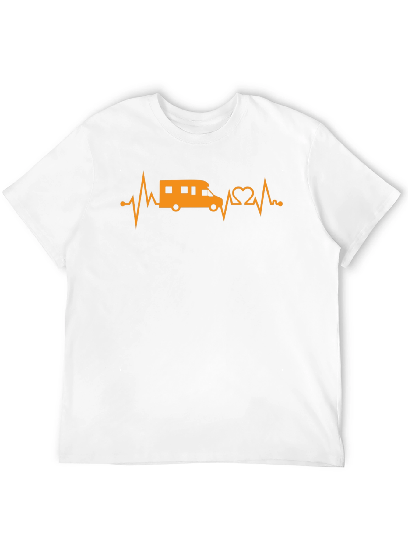 RV Heartbeat T-Shirt - Camping Life Tee
