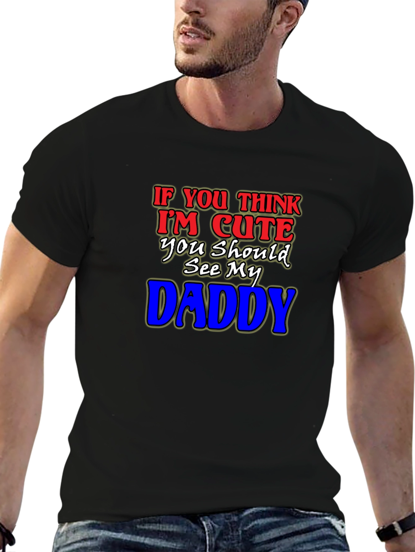 Cute Daddy T-Shirt - Humorous Graphic Tee