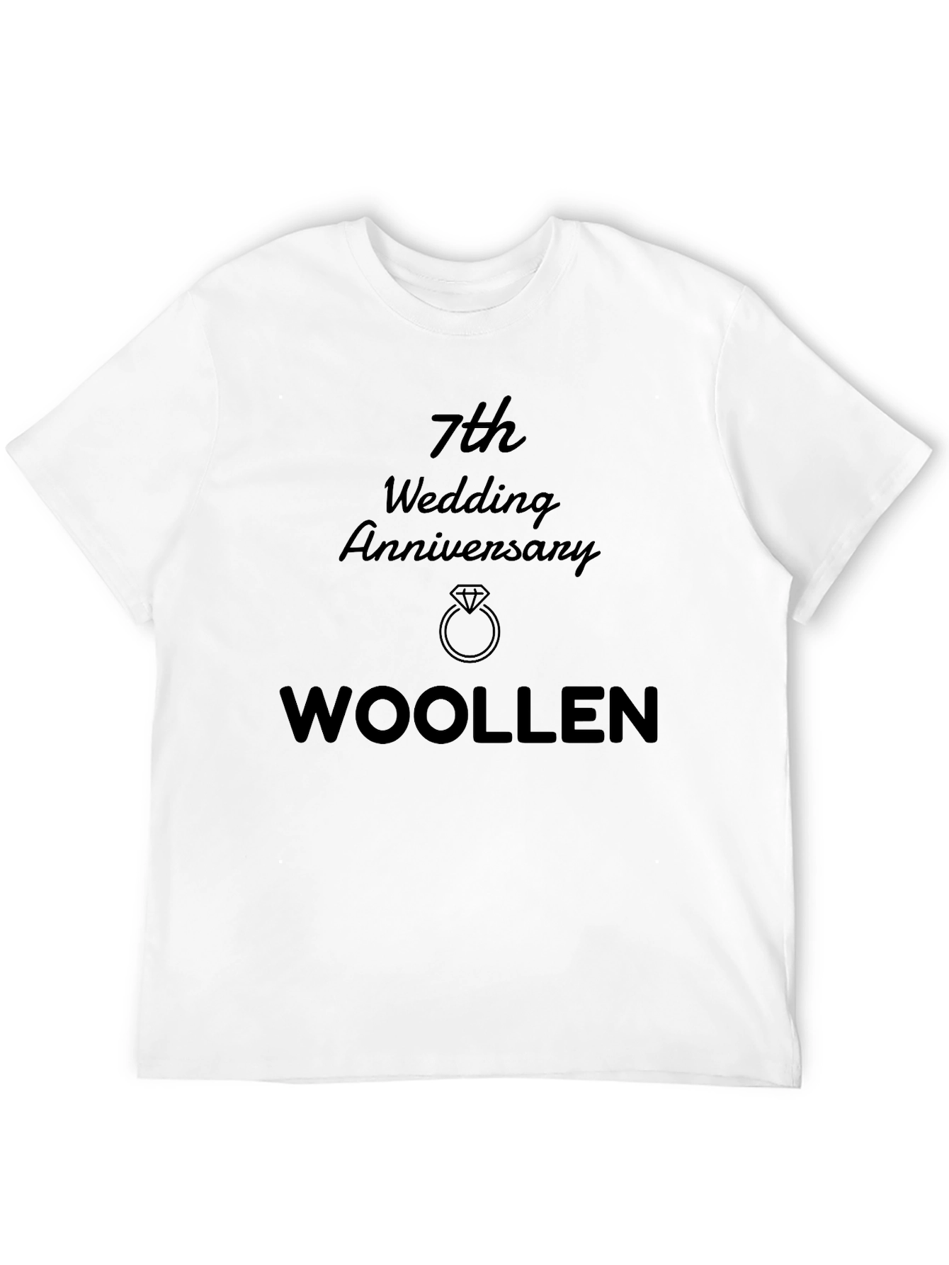 7th Woollen Wedding Anniversary T-Shirt