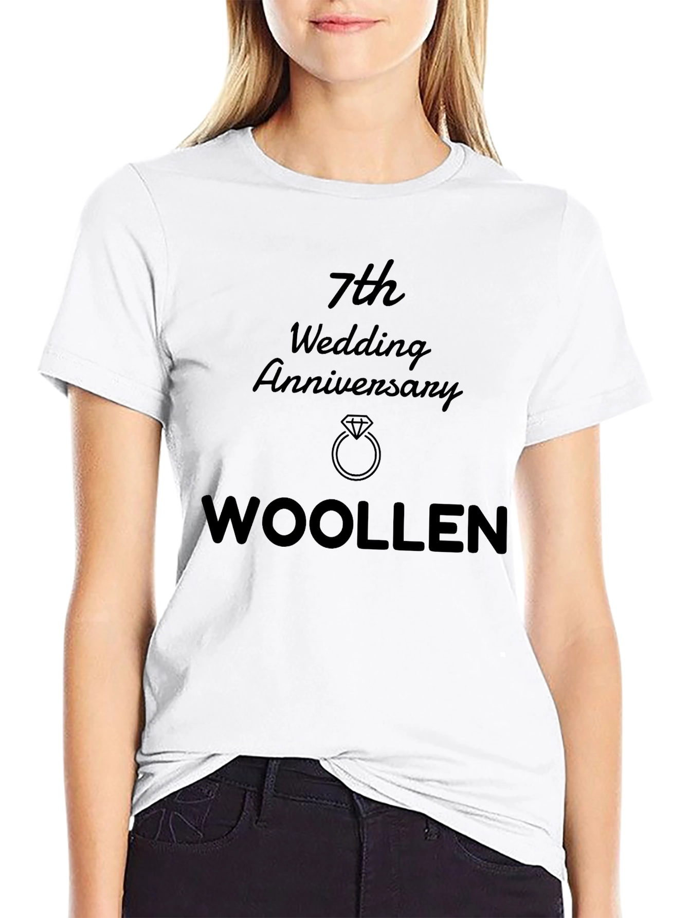 7th Woollen Wedding Anniversary T-Shirt