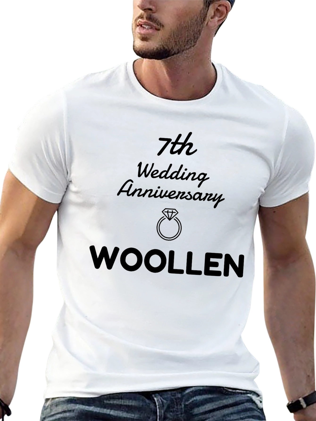 7th Woollen Wedding Anniversary T-Shirt