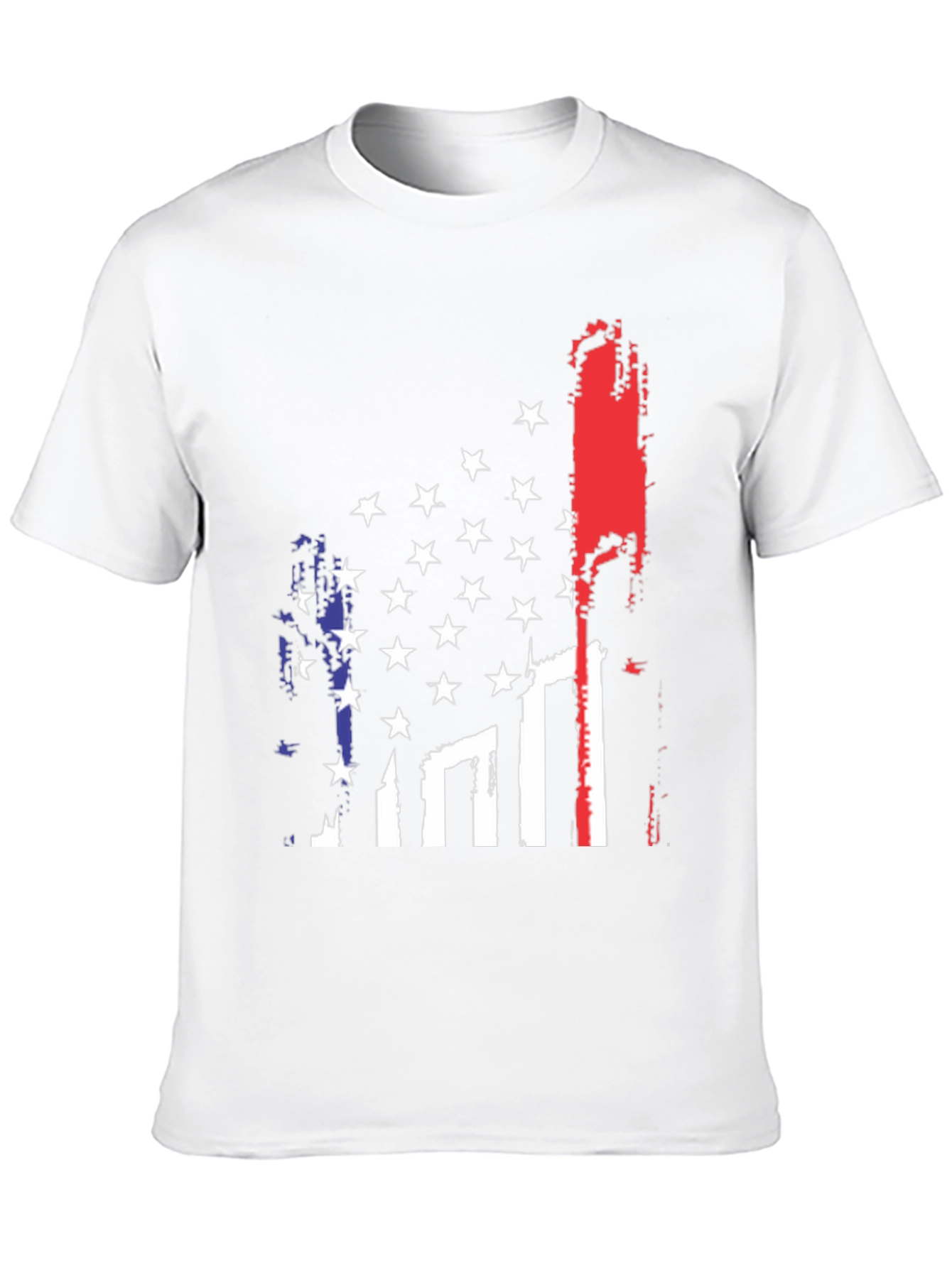 American Flag Graphic Tee - Patriotic Design