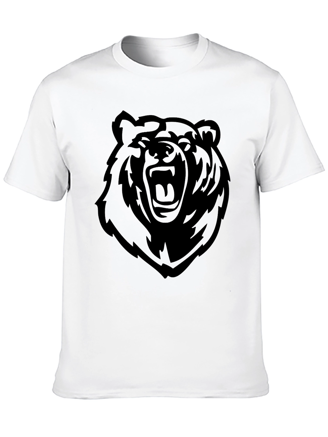 Black Bear Graphic Tee - Mens Crew Neck