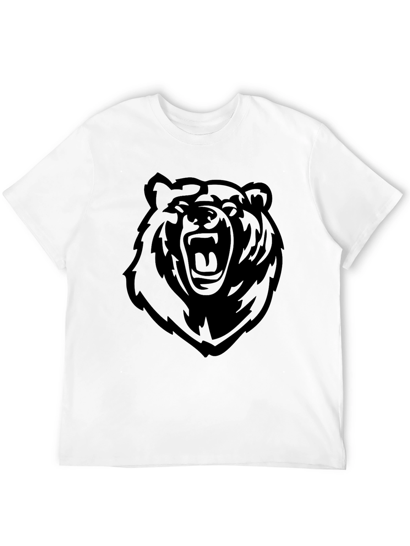 Black Bear Graphic Tee - Mens Crew Neck