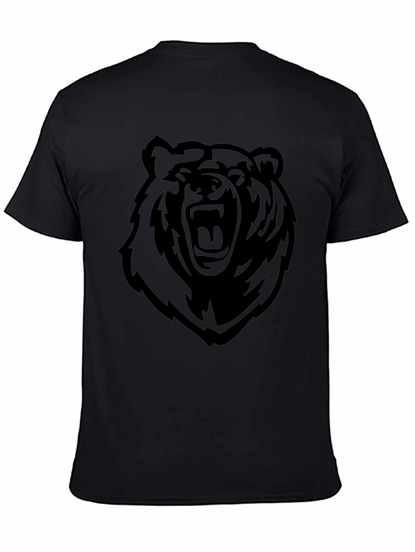 Black Bear Graphic Tee - Mens Crew Neck