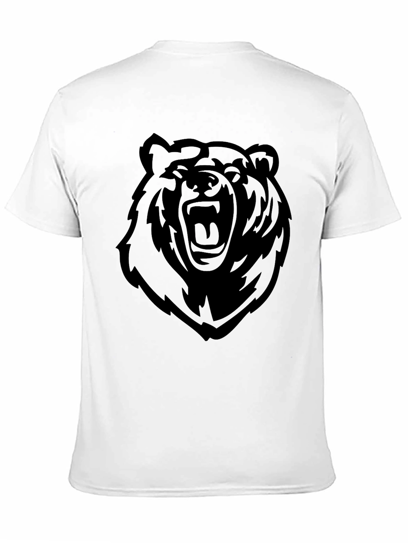 Black Bear Graphic Tee - Mens Crew Neck