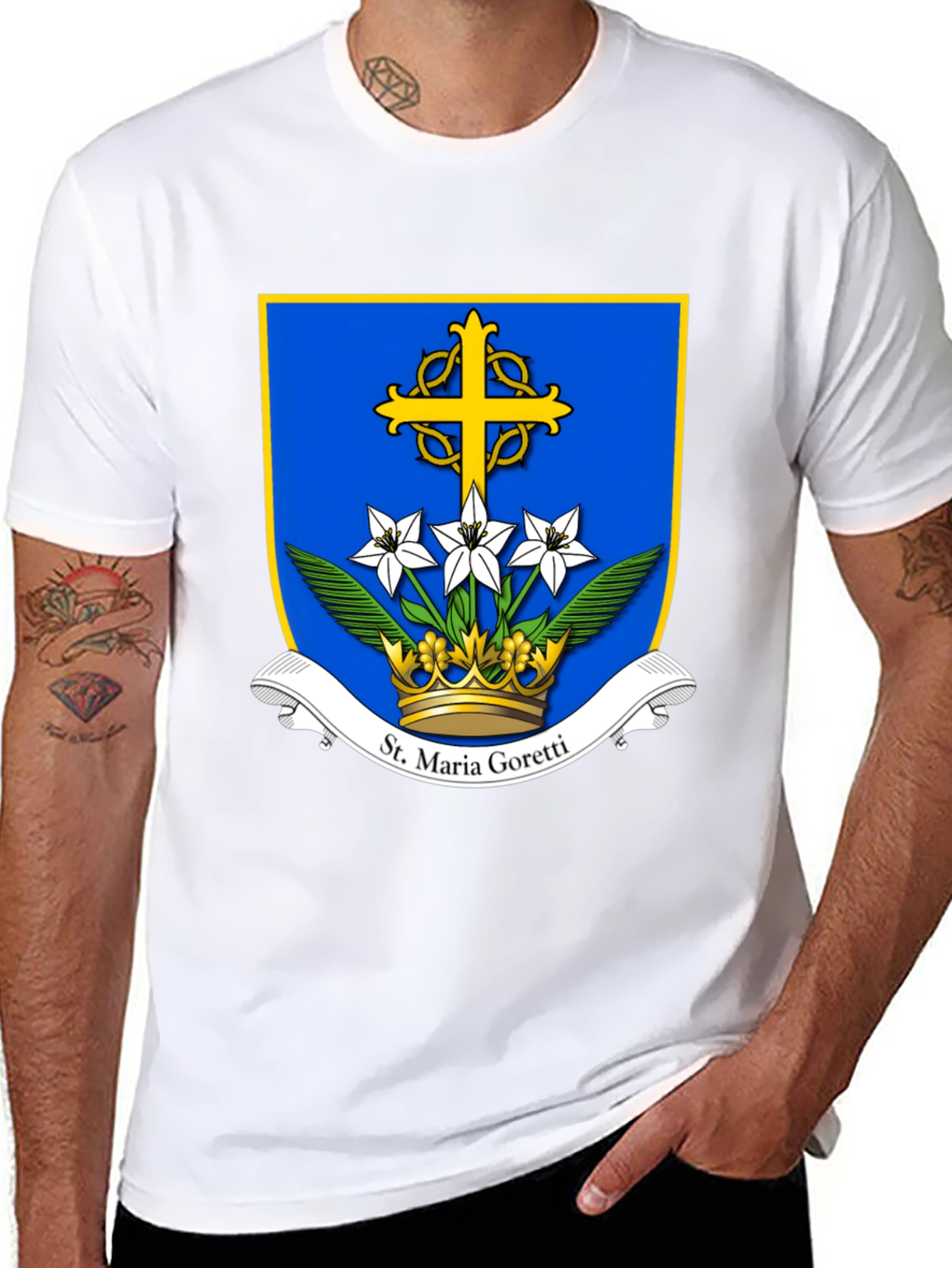St. Maria Goretti T-Shirt - Religious Apparel